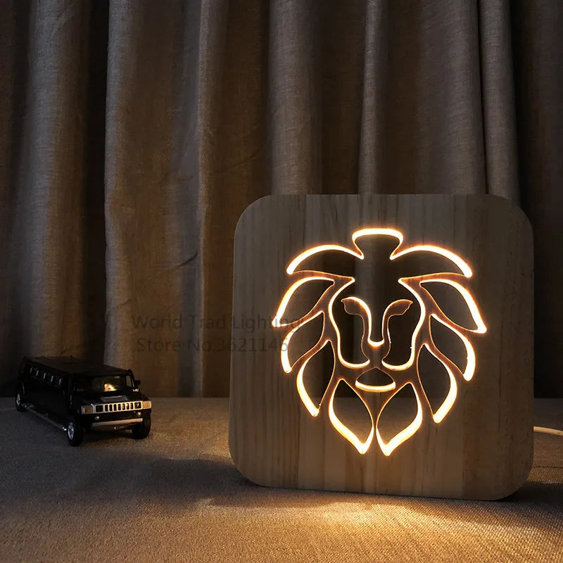 Lampe de Chevet Lion