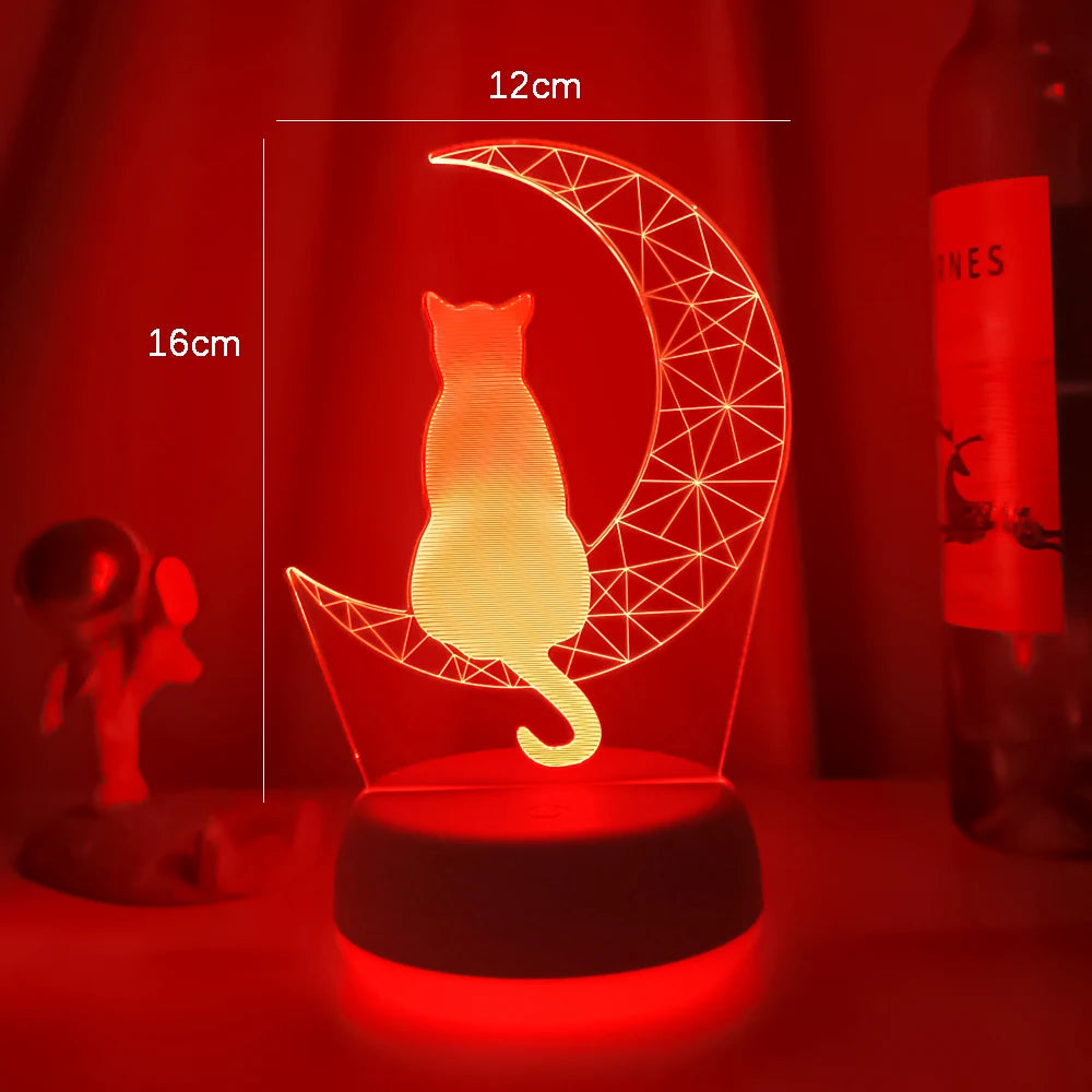 Lampe Veilleuse Chat