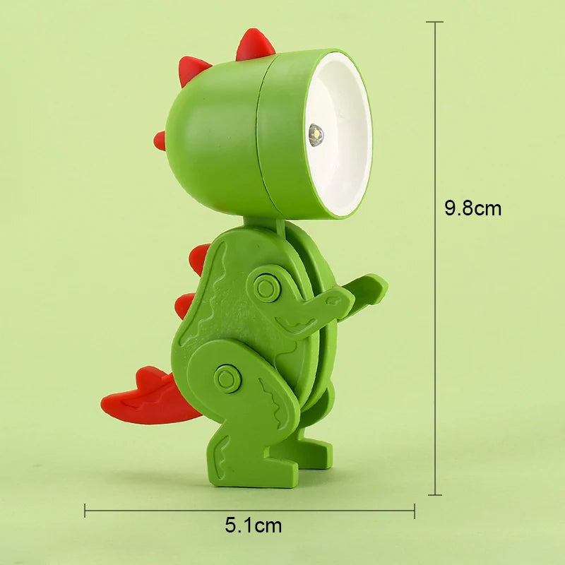 Lampe Veilleuse Dinosaure Vert