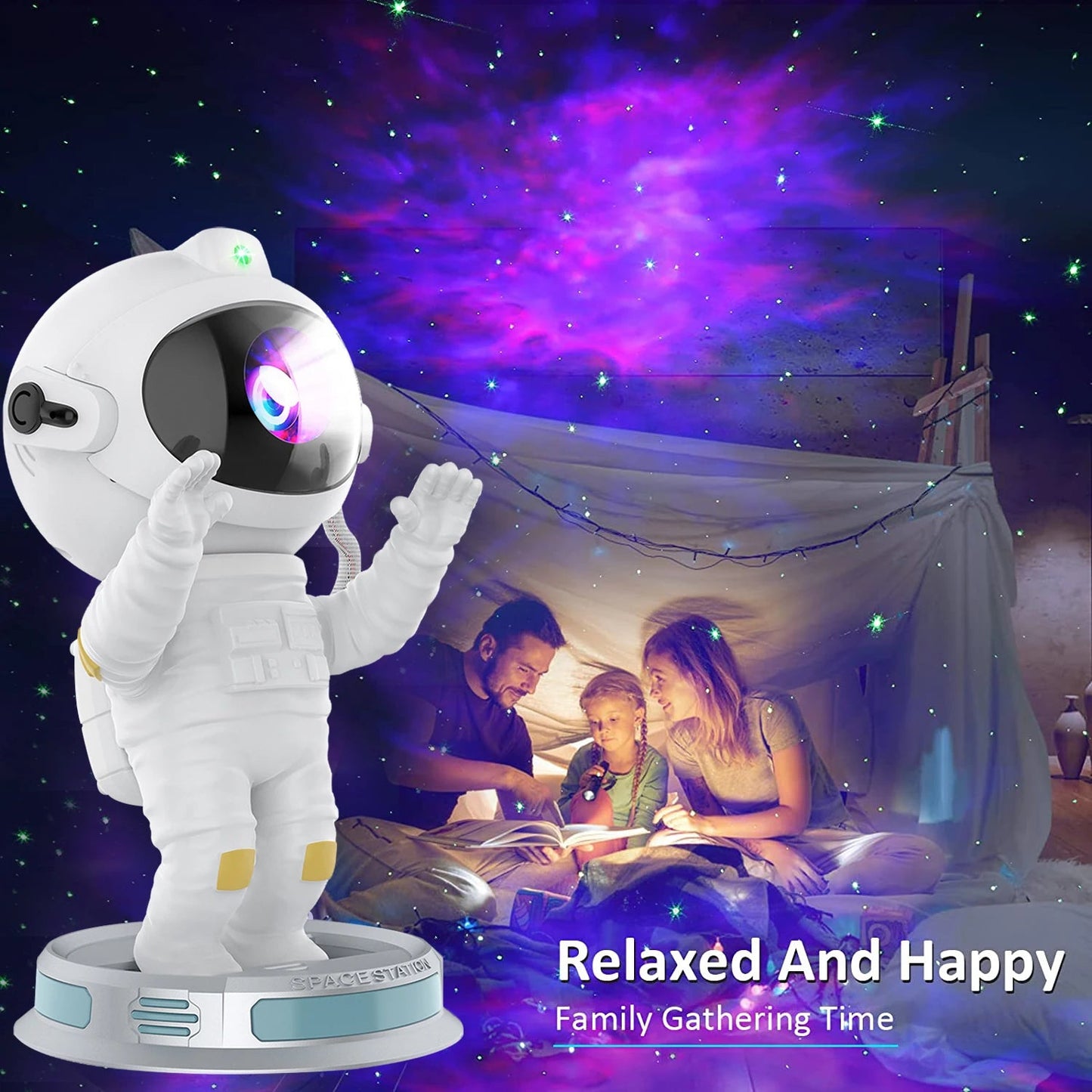 Lampe Veilleuse Projecteur Astronaute