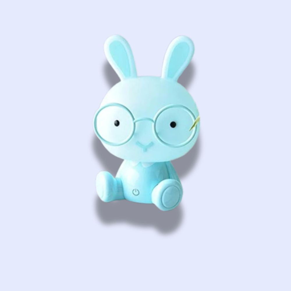 Veilleuse Lapin Lunette Bleu