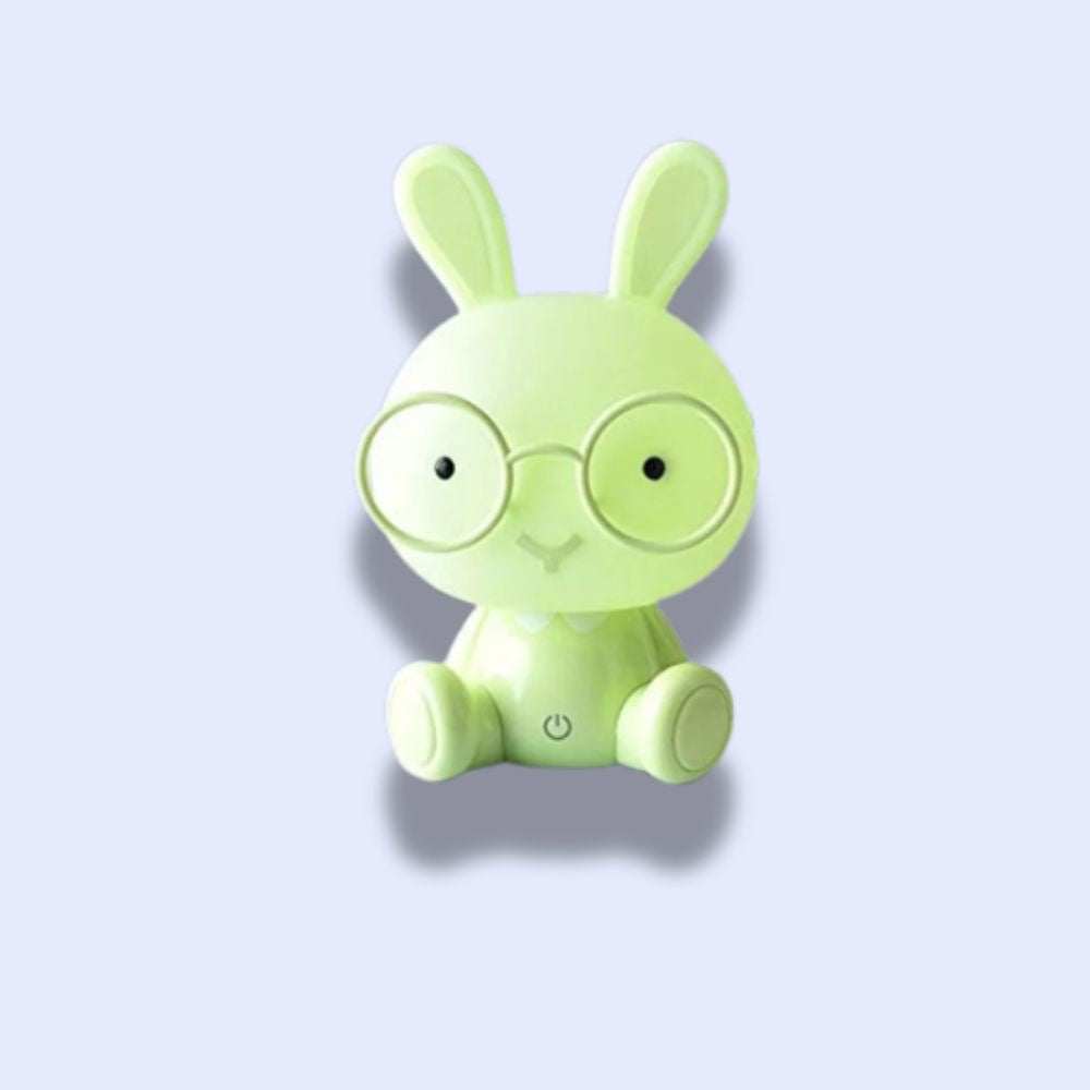 Veilleuse Lapin Lunette Vert