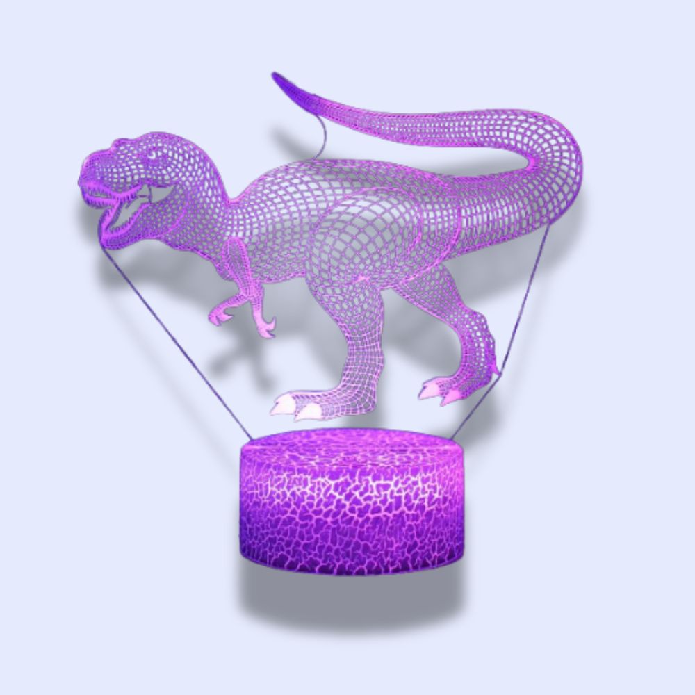 Veilleuses Dinosaures 3D